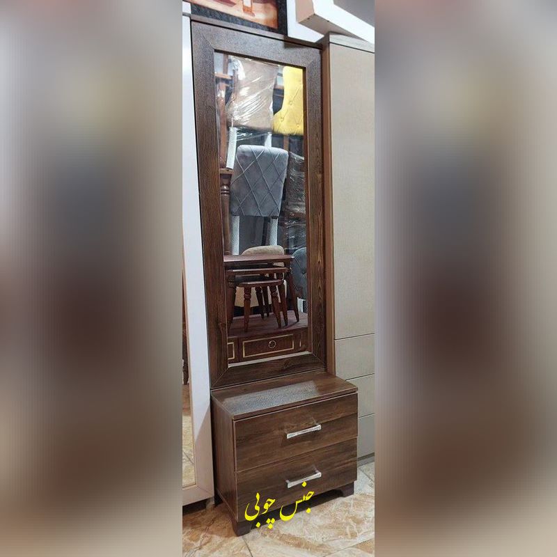 میز آرایش مدرن | به همراه آینه و صندلی – جادار و شیک - Image 8