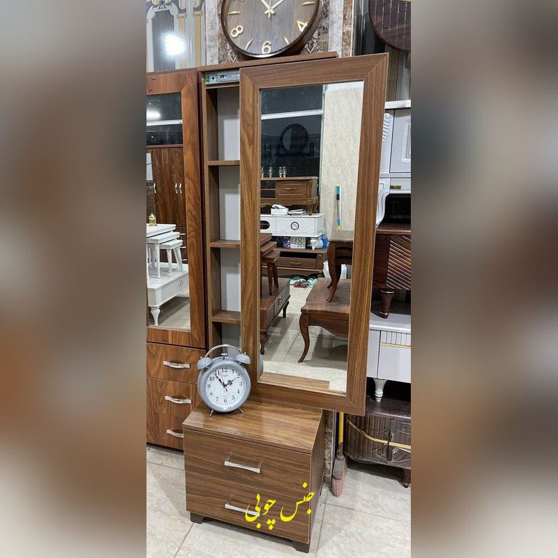 میز آرایش مدرن | به همراه آینه و صندلی – جادار و شیک - Image 4